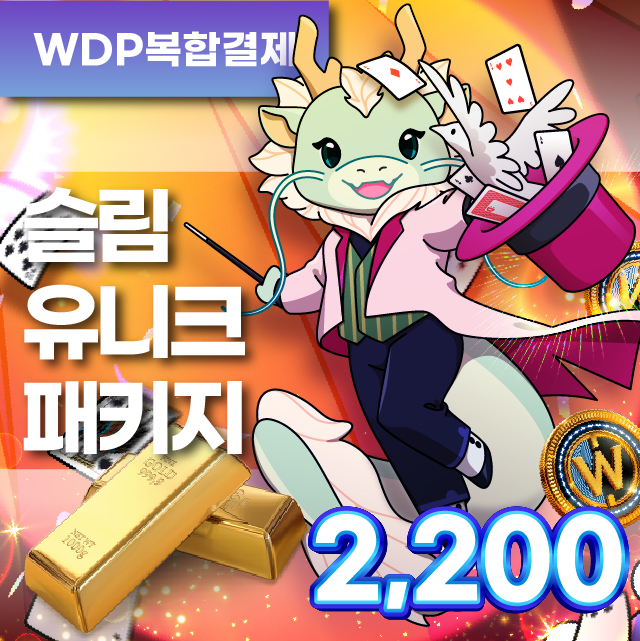 [WDP복합결제] 2200 SLIM UNIQ PACK v1